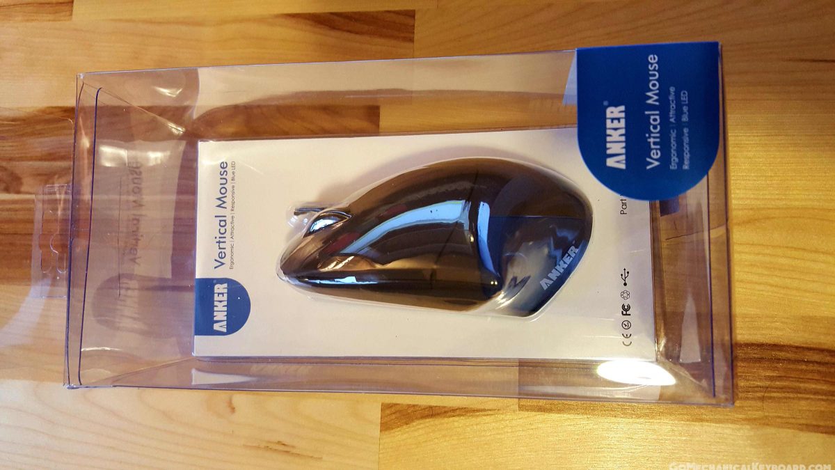 Anker Vertical Mouse review anker boxed mouse